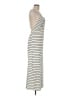 Zara Stripes Ivory Casual Dress Size M - photo 4