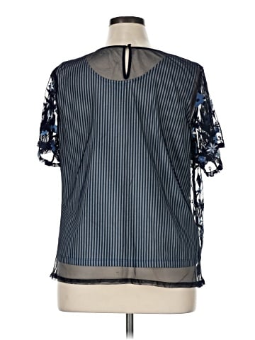 Cj Banks Short Sleeve Blouse (view 2)