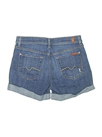 7 For All Mankind Denim Shorts (view 2)