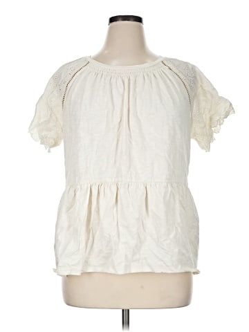 Lane Bryant Short Sleeve Blouse (view 1)