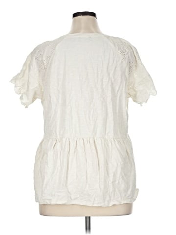 Lane Bryant Short Sleeve Blouse (view 2)