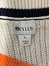 Stylus 100% Cotton Color Block Ivory Sweater Vest Size XL - photo 7