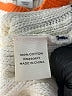 Stylus 100% Cotton Color Block Ivory Sweater Vest Size XL - photo 8