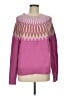 Ann Taylor LOFT Chevron-herringbone Pink Pullover Sweater Size M - photo 1