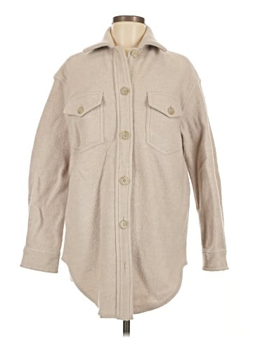 Wilfred Free Wool Coat (view 1)