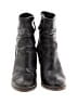 FRYE 100% Leather Black Ankle Boots Size 8 - photo 2