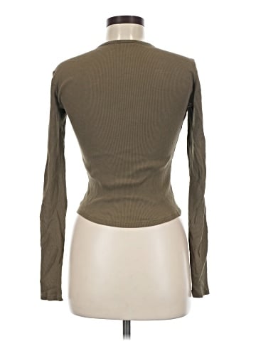 Trafaluc by Zara Long Sleeve Henley (view 2)