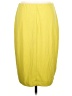 Express Solid Yellow Casual Skirt Size L - photo 2