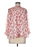 Entro 100% Polyester Pink 3/4 Sleeve Blouse Size M - photo 1