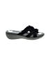 Clarks Black Sandals Size 6 1/2 (wide) - photo 1