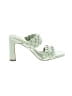 Lulus Green Sandals Size 5 1/2 - photo 1