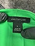 Ann Taylor 100% Polyester Green Sleeveless Blouse Size L - photo 7