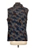 DKNY Blue Sleeveless Blouse Size L - photo 2
