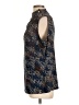 DKNY Blue Sleeveless Blouse Size L - photo 5