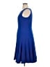 Calvin Klein Solid Blue Cocktail Dress Size 14 - photo 5