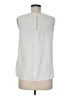 Ted Baker London 100% Polyester White Sleeveless Blouse Size 6 (2) - photo 2