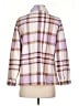 Lands' End 100% Polyester Plaid Purple Coat Size XS (petite) - photo 2