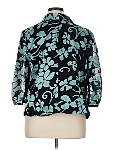 Alex Evenings 3/4 Sleeve Blouse (view 2)