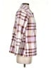 Lands' End 100% Polyester Plaid Purple Coat Size XS (petite) - photo 4