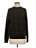 Geoffrey Beene 100% Acrylic Plaid Brown Pullover Sweater Size S - photo 1