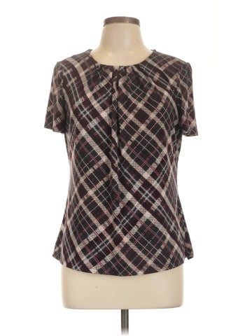 Calvin Klein Short Sleeve Blouse (view 1)