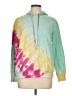 No Boundaries Tie-dye Green Teal Pullover Hoodie Size L - photo 1