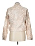 Nine West Animal Print Ivory Jacket Size L - photo 2