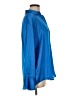 Zara Blue 3/4 Sleeve Blouse Size M - photo 4