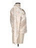 Nine West Animal Print Ivory Jacket Size L - photo 4