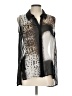 Premise Studio 100% Polyester Animal Print Black Sleeveless Blouse Size L - photo 1