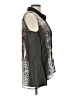 Premise Studio 100% Polyester Animal Print Black Sleeveless Blouse Size L - photo 4