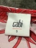 CAbi 100% Polyester Red Sleeveless Blouse Size S - photo 7