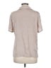 Barefoot Dreams 100% Polyester Tan Short Sleeve Blouse Size M - photo 2