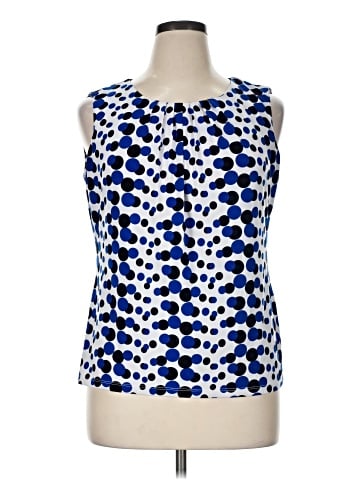 Calvin Klein Sleeveless Blouse (view 1)