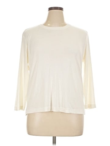 Lands' End 3/4 Sleeve T-Shirt (view 1)