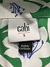 CAbi Tropical Green Sleeveless Blouse Size S - photo 7