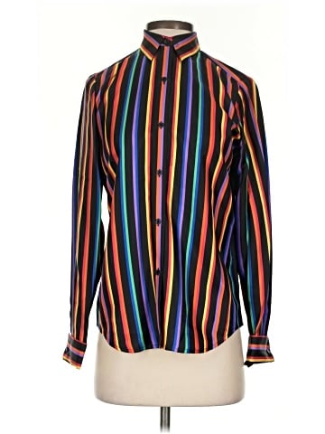 Jones New York Signature Long Sleeve Silk Top (view 1)