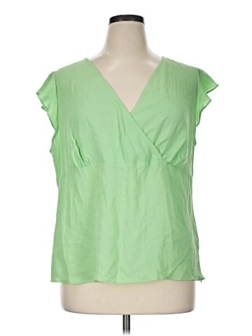 Alfani Sleeveless Silk Top (view 1)