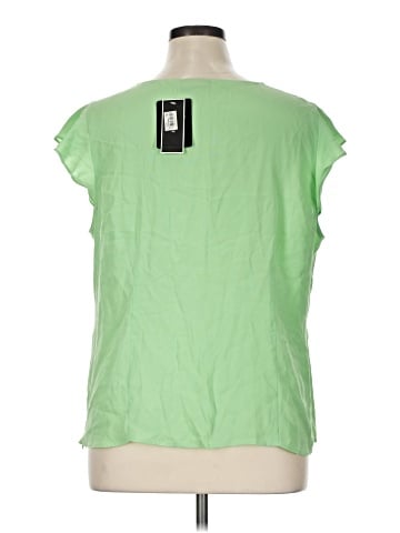 Alfani Sleeveless Silk Top (view 2)