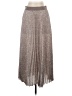 Vince Camuto 100% Polyester Metallic Silver Formal Skirt Size S - photo 1