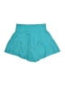 Nike 100% Polyester Solid Teal Shorts Size 5 - photo 1