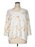 wonderly Ivory 3/4 Sleeve Blouse Size 1X - photo 1