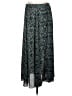 Max Studio 100% Polyester Paisley Teal Casual Skirt Size S - photo 1