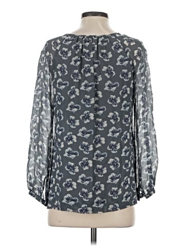 Tory Burch Long Sleeve Silk Top (view 2)