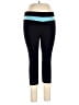 Marika Color Block Teal Black Active Pants Size L - photo 1