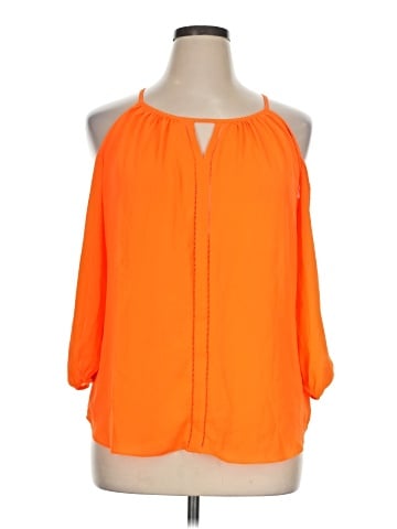 Worthington 3/4 Sleeve Blouse (view 1)
