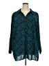 Catherines Teal 3/4 Sleeve T-Shirt Size 3X - photo 1