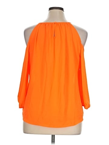 Worthington 3/4 Sleeve Blouse (view 2)