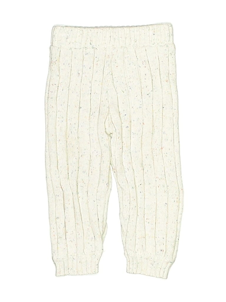 Pre-owned Oat Kids' Casual Pants In Ivory