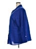 Catherines 100% Cotton Blue 3/4 Sleeve Button-Down Shirt Size 3X - photo 5